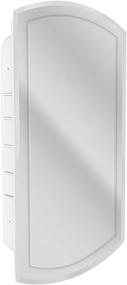 img 4 attached to 🪞 Head West 8209 Medicine Cabinet Mirror, 16 X 30, White - Stylish and Functional Bathroom Storage Solution