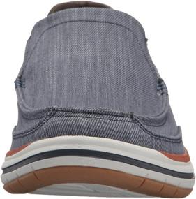 img 3 attached to 👞 Skechers Men's Elson Amster Moccasin Navy Shoes - Men's Loafers & Slip-Ons