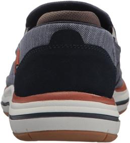 img 2 attached to 👞 Skechers Men's Elson Amster Moccasin Navy Shoes - Men's Loafers & Slip-Ons