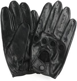 img 2 attached to 🧤 Ambesi Premium Lambskin Leather Driving Gloves