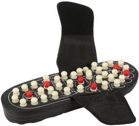 img 1 attached to Massage Slippers Acupressure Rotatable Magnetotherapy