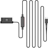 кабель зарядного устройства obd mini usb длиной 10 футов для автомобильных видеорегистраторов vantrue - совместим с n2 pro, t2, n2, n1 pro, x3, x4 и другими моделями с разъемом питания mini usb логотип