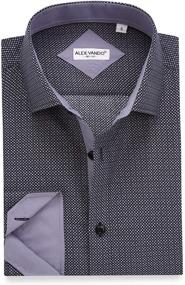 img 4 attached to Stylish and Versatile: Alex Vando Casual Button Blue863 Men's Clothing and Shirts