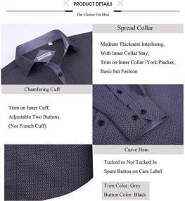 img 1 attached to Stylish and Versatile: Alex Vando Casual Button Blue863 Men's Clothing and Shirts