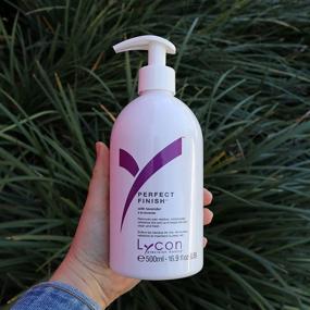 img 1 attached to 🌸 Lycon Perfect Finish: Effective 500ml Wax Remover Oil with Apricot, Sweet Almond, and Lavender - Post Wax Treatment, Soothing Care for After Wax, Skin Rejuvenation