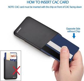 img 3 attached to 📱 Saicoo Smart Card Reader 2-in-1 DOD/CAC & TF/Micro SD - Mac & Windows Compatible - Portable Version