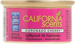 img 2 attached to Cal Scents Organic Air Freshener, Coronado Cherry, Fresh & Bold, 1.5 oz Canister, Pack of 12