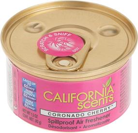 img 3 attached to Cal Scents Organic Air Freshener, Coronado Cherry, Fresh & Bold, 1.5 oz Canister, Pack of 12