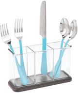 mdesign plastic cutlery storage organizer storage & organization for kitchen storage & organization logo