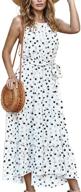 👗 brovave women's spaghetti sundress - stylish women's clothing for dresses logo