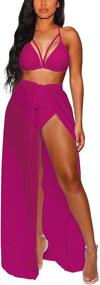 img 3 attached to 👙 Pink Queen Women's Clothing for Swimsuits & Cover Ups – Bathing Swimsuit Coverups