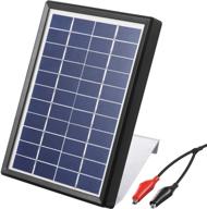 🔆 efficient 3.5w waterproof solar panel charger for feeder with mounting bracket - sumind solar power battery charger (6v) logo