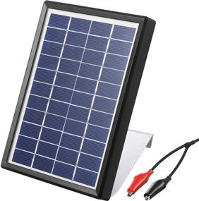 img 4 attached to 🔆 Efficient 3.5W Waterproof Solar Panel Charger for Feeder with Mounting Bracket - Sumind Solar Power Battery Charger (6V)