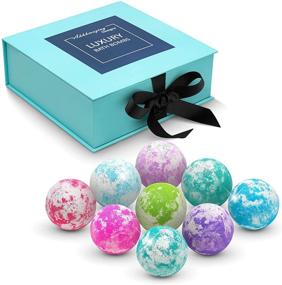 img 4 attached to Premium XXL Bath Bombs for Women - Relaxing Bubble Baths, Ideal Gifts for Her, Self-Care, Romantic and Lavender-Infused Bath Bomb Set for Men, Luxurious Spa Kit, Perfect Girlfriend and Wife Gifts