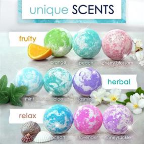 img 1 attached to Premium XXL Bath Bombs for Women - Relaxing Bubble Baths, Ideal Gifts for Her, Self-Care, Romantic and Lavender-Infused Bath Bomb Set for Men, Luxurious Spa Kit, Perfect Girlfriend and Wife Gifts