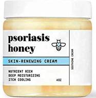 🍯 медовый крем psoriasis honey skin renewing: интенсивное увлажнение и успокаивающее облегчение для сухой, зудящей кожи - салициловая кислота, восстанавливающие масла, быстрое впитывание (4 унции) логотип