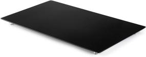 img 3 attached to 🔥 Versatile 20 x 12 Inch Tempered Glass Stove Cover - Countertop Cutting Board with Legs - Expand Your Kitchen Space with a Stovetop Cover. (Black)