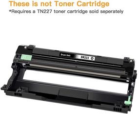 img 2 attached to 🖨️ E-Z Ink (TM) Replacement Drum Unit for Brother DR223CL DR223 - Compatible with MFC-L3770CDW MFC-L3750CDW HL-L3230CDW HL-L3290CDW HL-L3210CW (4 Pack) - Black, Cyan, Magenta, Yellow