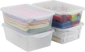 img 4 attached to Farmoon Quart Storage Plastic Containers