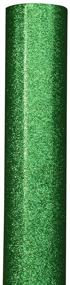img 2 attached to 🎁 JAM PAPER Glitter Gift Wrap - Green Glitter Wrapping Paper - 25 Sq Ft - Sold Individually