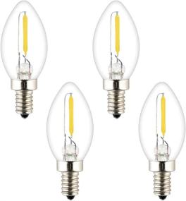 img 4 attached to 💡 OPALRAY Non Dimmable Candelabra Incandescent Equivalent: Efficient Lighting Solution