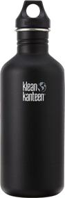img 2 attached to 💦 Klean Kanteen Classic Stainless Steel Water Bottle with Klean Coat, Leak-Proof Cap – Single Wall Design