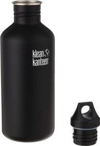 img 1 attached to 💦 Klean Kanteen Classic Stainless Steel Water Bottle with Klean Coat, Leak-Proof Cap – Single Wall Design