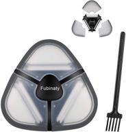 fubinaty 3-in-1 stainless steel julienne vegetable peeler: efficient kitchen gadget for carrots, potatoes, apples, and more! logo