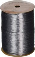 💫 shimmering silver berwick wraphia rayon craft ribbon - 100-yard spool for stunning diy projects! logo