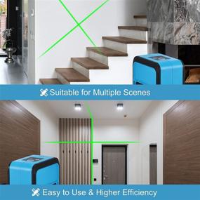 img 3 attached to 🔍 Versatile and Convenient Self-Leveling Horizontal Laser Level - Ideal for Multiple Applications