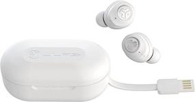 img 2 attached to 🎧 Наушники JLab JBuds Air ANC True Wireless Bluetooth: Белые, активное шумоподавление, низкая задержка в режиме просмотра фильмов, двойное подключение, устойчивость к поту по стандарту IP55, настройка звука с 3 Вашими EQ предпочтениями