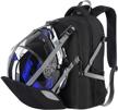 motorcycle backpack capacity reflective resistant logo