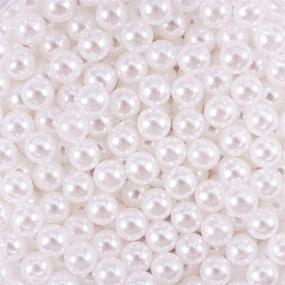 img 3 attached to 💍 500pcs 5mm White Pearl Beads for Jewelry Making, DIY Crafts, Wedding, Party, & Home Decorations - OLYCRAFT Faux ABS Pearl Beads - No Hole, Makeup Pearl Beads