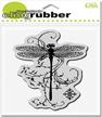 stampendous crp119 cling rubber dragonfly logo