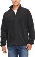 tsla men's full zip polar fleece jacket: stay warm and stylish in the winter логотип