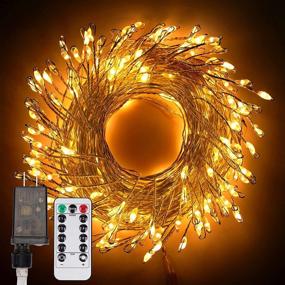 img 4 attached to Dimmable Firecracker Cluster Plug Waterproof Christmas