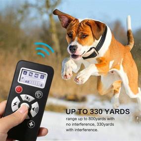 img 3 attached to 🐶 Updated 2020 Lovely Home Rechargeable and Waterproof Dog Training Collar with Remote Control - Enhanced Beep, Vibration, and Shock - Ideal for Small, Medium, and Large Dogs