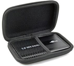 img 1 attached to 📦 Bipra EVA Case for Portable Hard Drive - Compatible with WD, Seagate, Toshiba, Clickfree & External Hard Drives