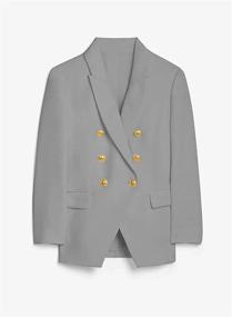 img 2 attached to Sidefeel Outwear Office Jacket Blazers: Stylish Women's Clothing in Suiting & Blazers