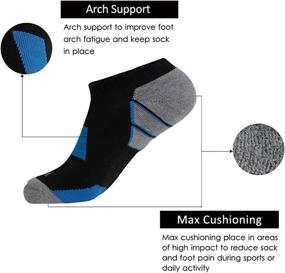 img 3 attached to JOYNÉE Athletic Performance Comfort Cushioned Sports & Fitness