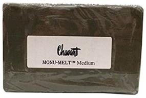 img 1 attached to 🧱 Chavant MONUMELT - Medium - 2 lb Brick - Oil Based - Professional Sculpting Clay - Sulfur-Free - Non-Toxic - Non-Drying - Reusable