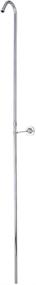 img 2 attached to 🚿 Kingston Brass CC3161 Vintage Convert to Shower Kit: No Spout/Showerhead, 62-Inch, Polished Chrome