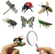 🦋 dragonfly butterfly grasshopper magnifier by jollysweets logo