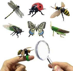 img 4 attached to 🦋 Dragonfly Butterfly Grasshopper Magnifier by JollySweets