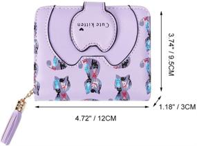 img 3 attached to HeySun Adorable Ladies Wallet Designer Women's Handbags & Wallets for Wallets