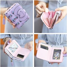 img 1 attached to HeySun Adorable Ladies Wallet Designer Women's Handbags & Wallets for Wallets