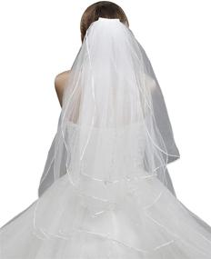 img 1 attached to Женский шортовый свадебный пояс от Sarahbridal - аксессуары для особого случая