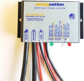 img 4 attached to ⚡ WindyNation 10A 12V Solar Charge Controller: Waterproof, LED Charging & Load Indicators