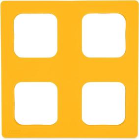 img 1 attached to 🟨 Крышки для прочных выравнивающих блоков Camco - создание ровных поверхностей и поддержание высоты стопки, 4 шт. (44500), желтые
