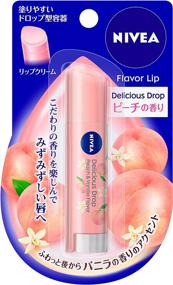 img 2 attached to Nivea Lip Delicious Drop Peach: Indulge in Irresistible Flavored Lip Nourishment